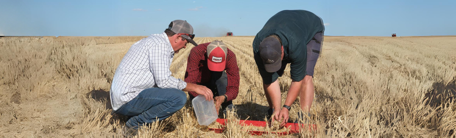 Combine harvester setup Seed Terminator System
